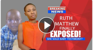 Crippled Woman Ruth Matthew Finally Confesses To Selling Own Child